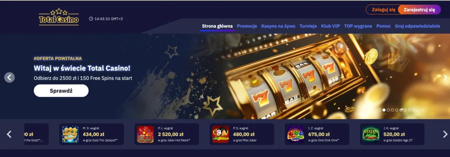 Accesso rapido a bonus e lobby